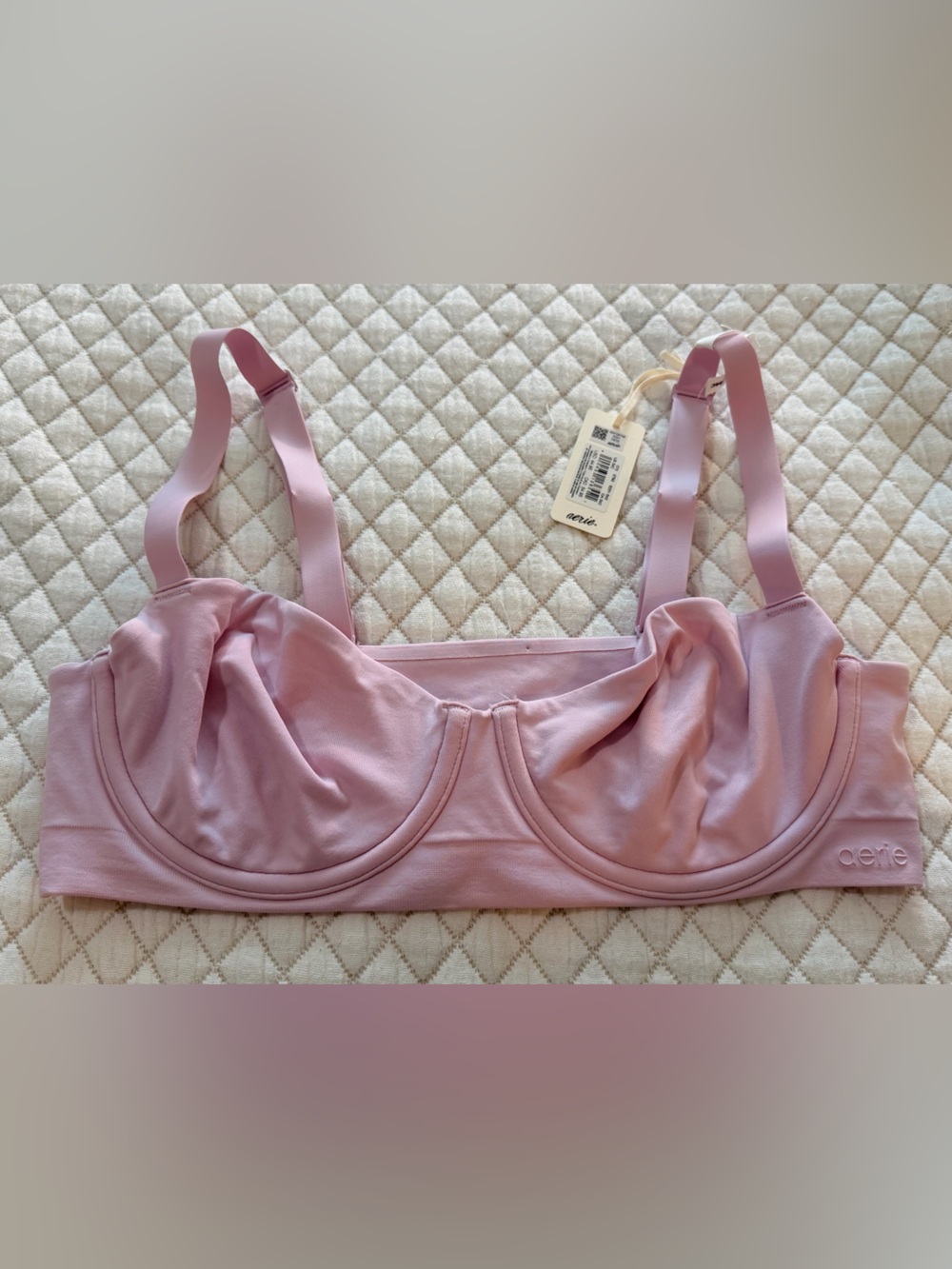 NWT aerie SMOOTHEZ Seamless Unlined Bra 34C